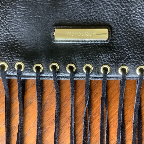 Manoukian Clutch w/ Fringe. New with Tags. - Picture 6 of 11